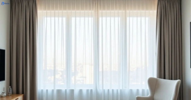 Freshly steam cleaned curtains in gymea-nsw QLD